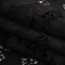 1 Yard Black Floral Guipure Lace with Scalloped Edges 50 Inches Wide